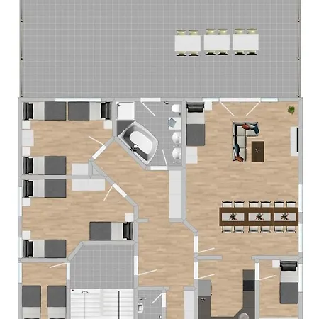 R111 Grosse Moderne Monteurwohnung Uebergangswohnung * Regensburg